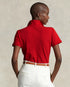 POLO RALPH LAUREN SLIM FIT STRETCH POLO SHIRT- RED